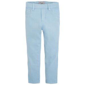 Kalhoty elastické světle modré MINI Mayoral velikost: 128