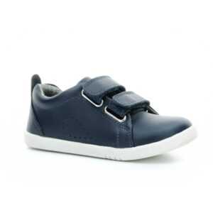 boty Bobux Grass Court Switch Navy on white (Red + Silver) 26 EUR