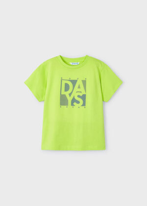 Tričko s krátkým rukávem DAYS basic světle zelené MINI Mayoral velikost: 104